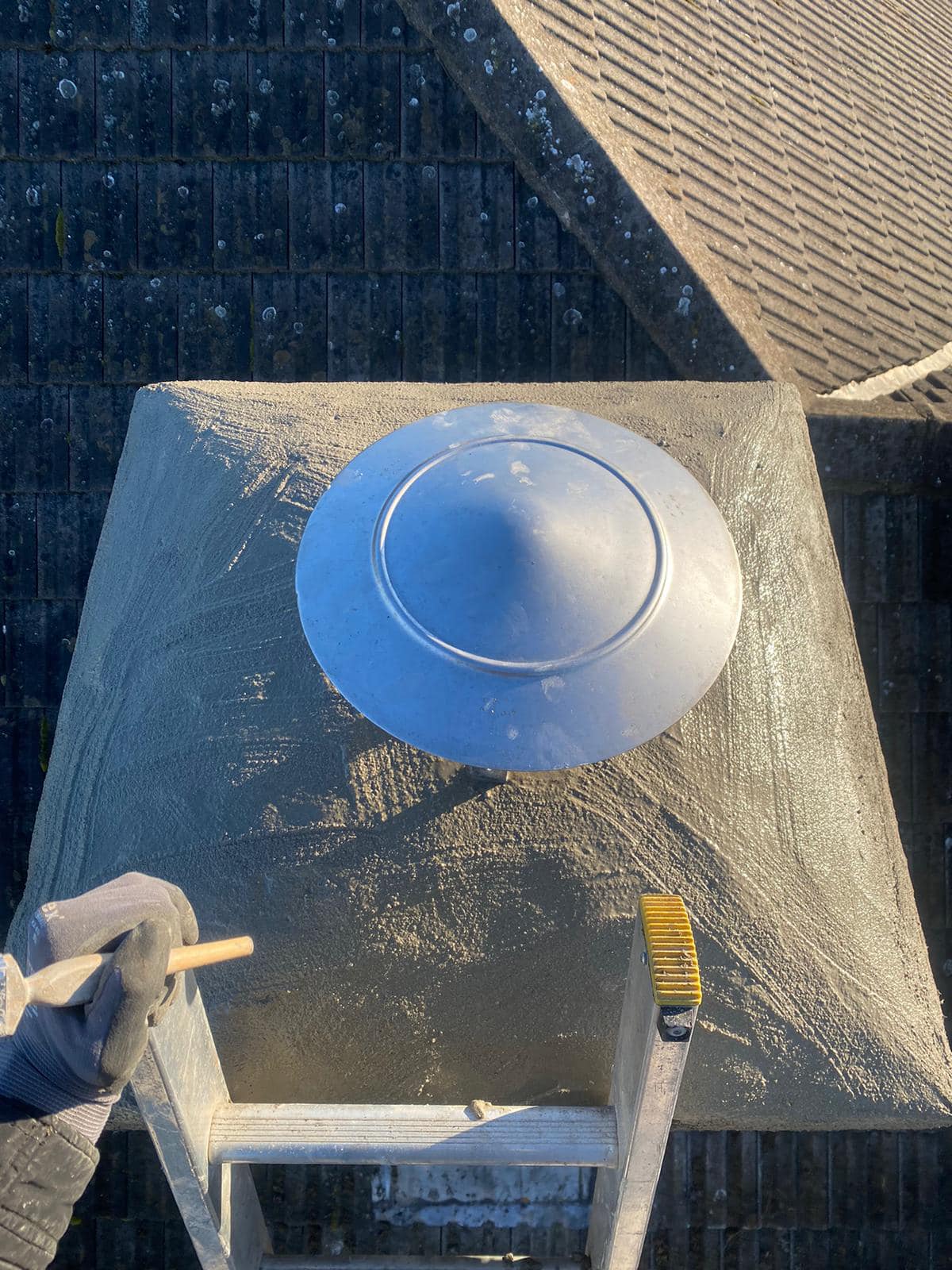 Chimney rebuild project