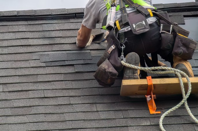 New residential roof installation on home in Kildare by professional roofing contractors